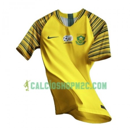 Sudafrica Maglia Prima Mondiali calcio femminile 2019 Manica Corta